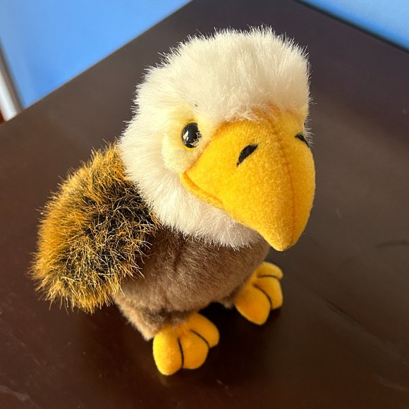 NWOT Vintage LOGO BEAR Eagle Plush Toy Stuffed Animal 1999 - Picture 7 of 11